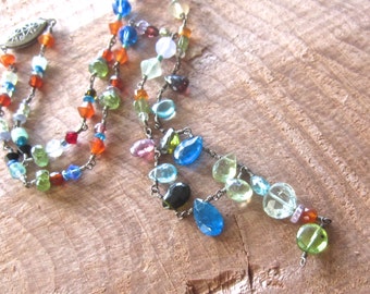 Popular Items For Gemstone Bead Necklace On Etsy