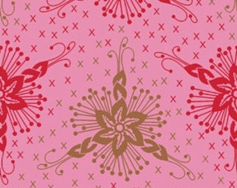 SALE One 34 INCH piece Anna Maria Horner Voile - Triflora in Perfume