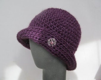 Crochet Pattern Cloche Hat PDF Pattern No 40 Permission To Sell Finished Items
