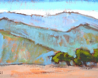 Santa Ynez, California landscape painting