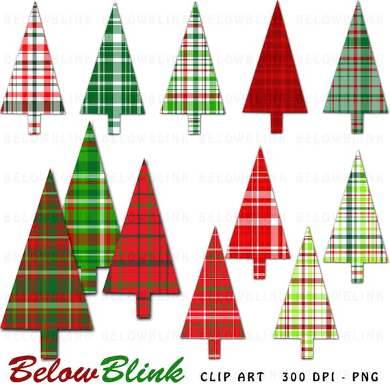 Christmas Tree Clipart Clip Art Digital Scrapbooking