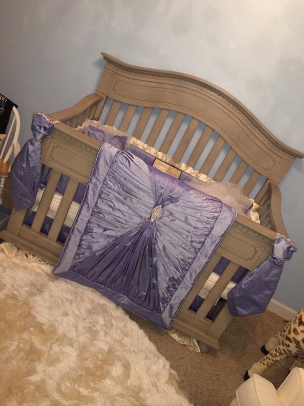 Baby Boy's Luxury Crib bedding made ConvertableCrib to