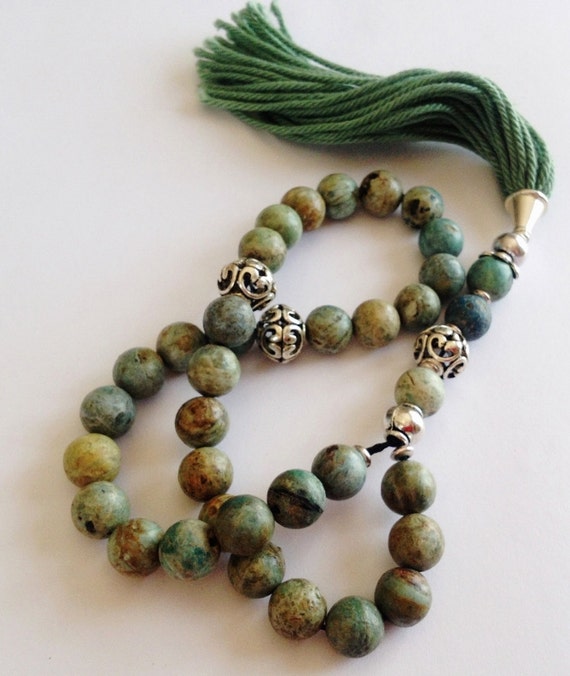 Turkish Islamic 33 Prayer Beads Tesbih Tasbih Misbaha