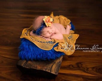 RTS, Mongolian Newborn Fur, Blue Basket Stuffer, Blue Backdrop Prop, Blue Newborn Layer, Blue Fur, Blue Newborn Prop, Newborn Fur Layer