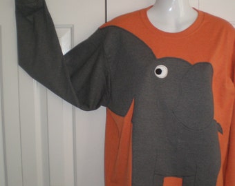 elephant trunk shirt