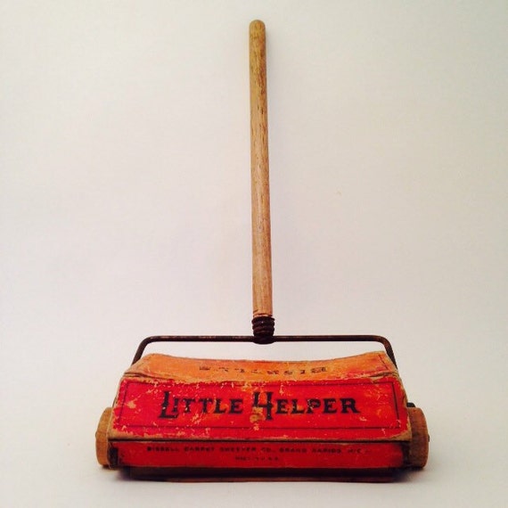 Items similar to Antique Child's Bissell Carpet Sweeper From 1930s on Etsy