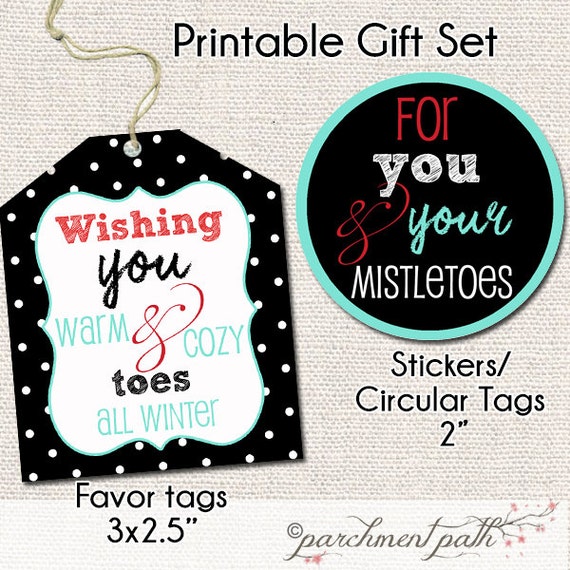 Items Similar To Warm And Cozy Toes Christmas Tags Printable Gift items-similar-to-warm-and-cozy-toes-christmas-tags-printable-gift
