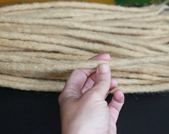 1 x Blonde 22-24 inch human hair dreadlock extensions (this order is for 1 only not the bunch) super long