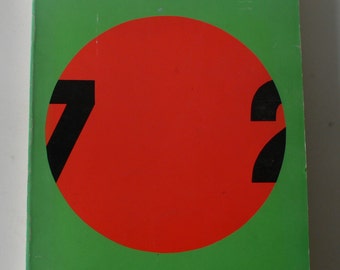 vintage art book, douze ans d'art contemporain en france, exhibition catalog, french language 1972 from Diz Has Neat Stuff