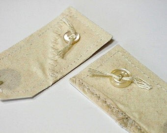Prim Natural Tags, Vintage Fabric Cutter Quilt Top Everyday All Occasion Gift Wrap Tags, Package Labels, Tie Ons itsyourcountry