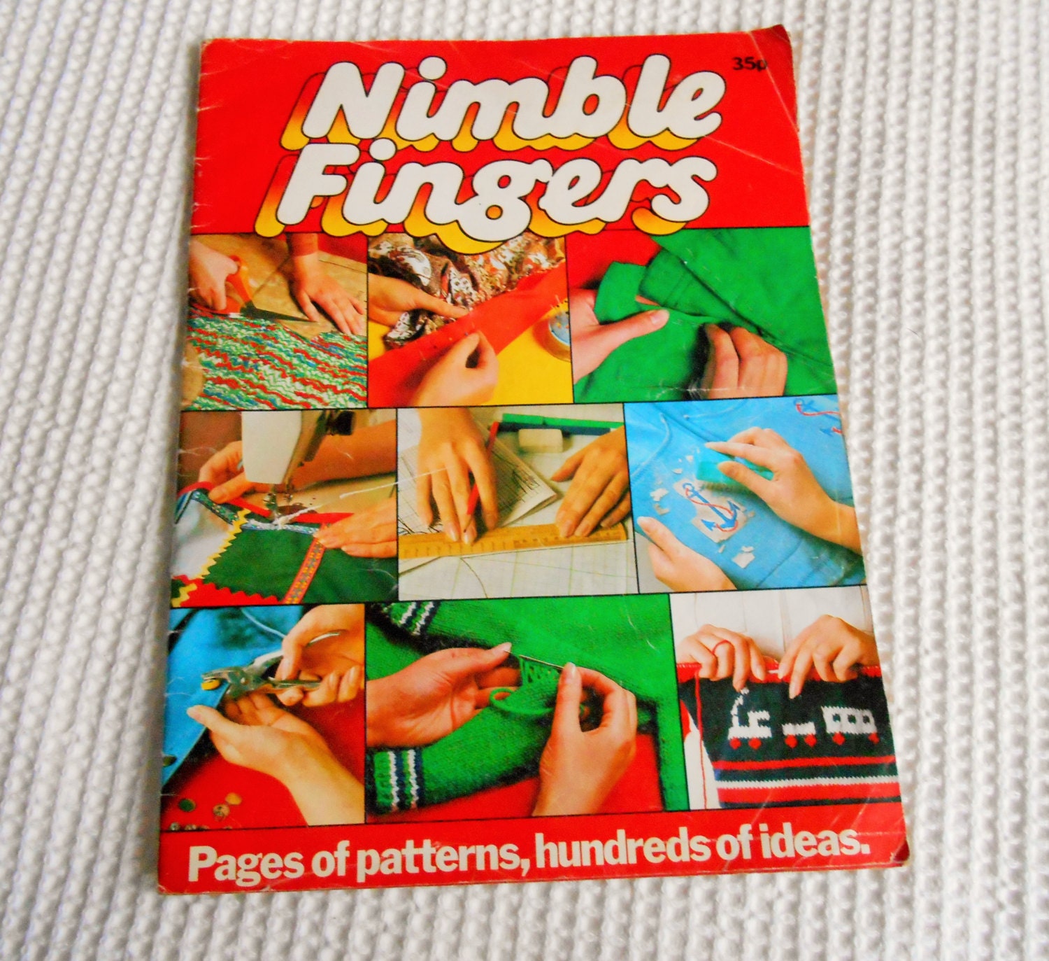 Nimble Fingers Pattern Book Vintage 1978 Magazine Haute Juice