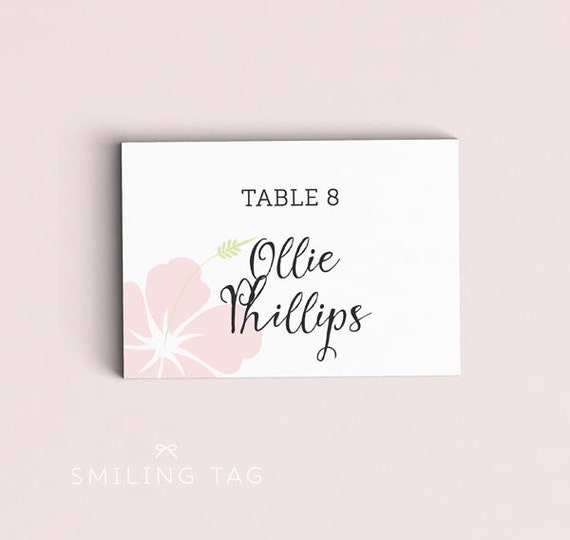 size of place cards