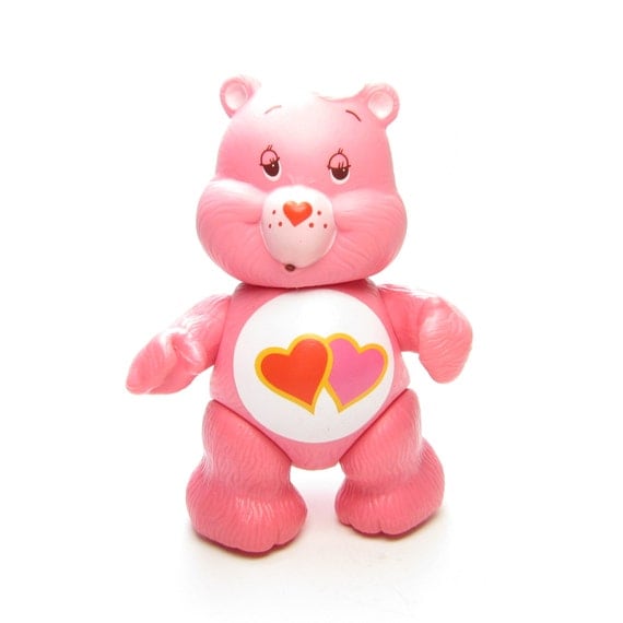 care bears with hearts on the tummy