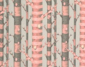 Tula Pink - Bumble - Forest Stripe Sorbet - Peached Poplin