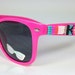 Beaded Sunglasses Hot PinK