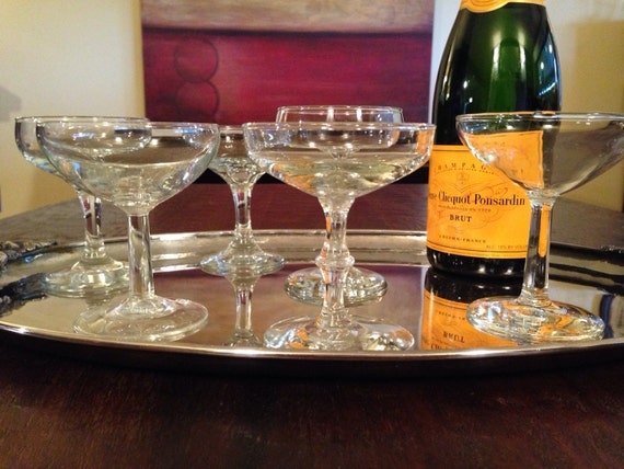 Champagne Coupes Vintage 10