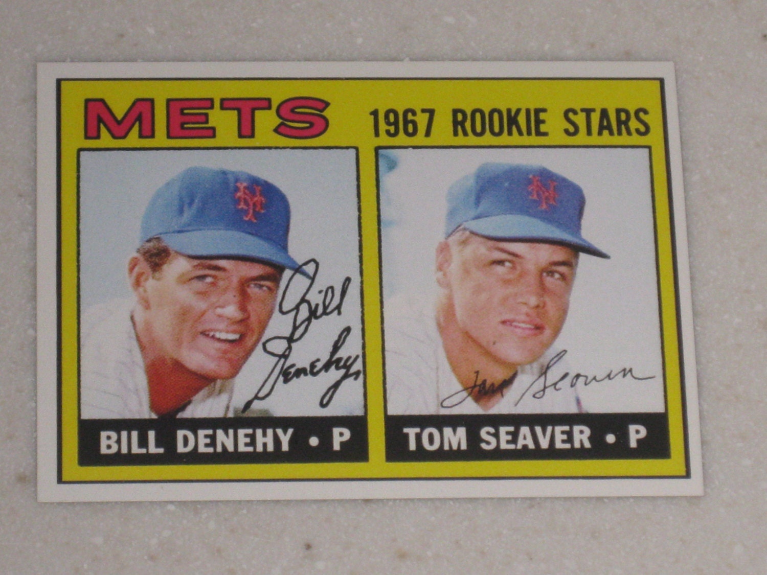 1967 topps tom seaver rookie