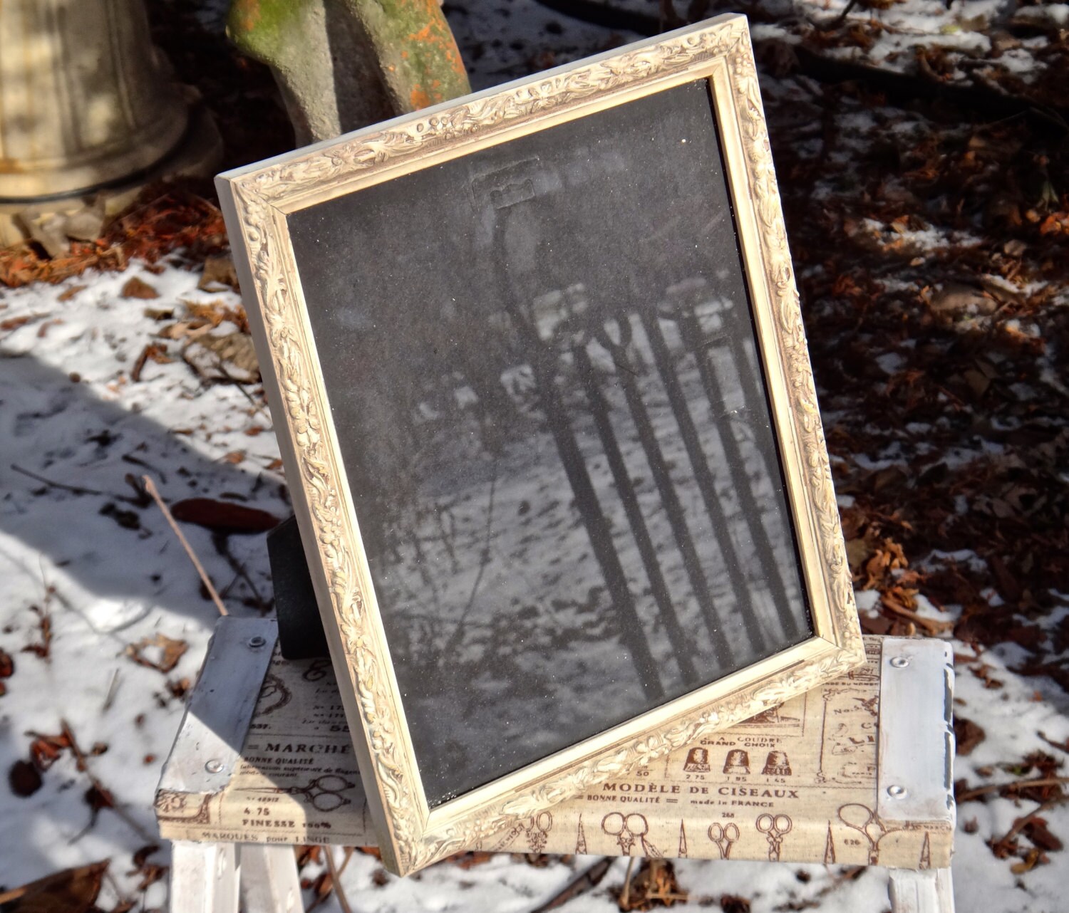 Frame 9 x 11 Frame Painted Frame Creamy White Picture