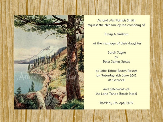 Lake Party Invitation Templates Free 10