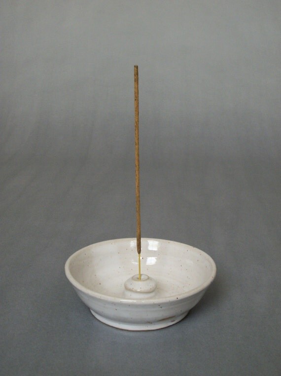 White Incense Burner
