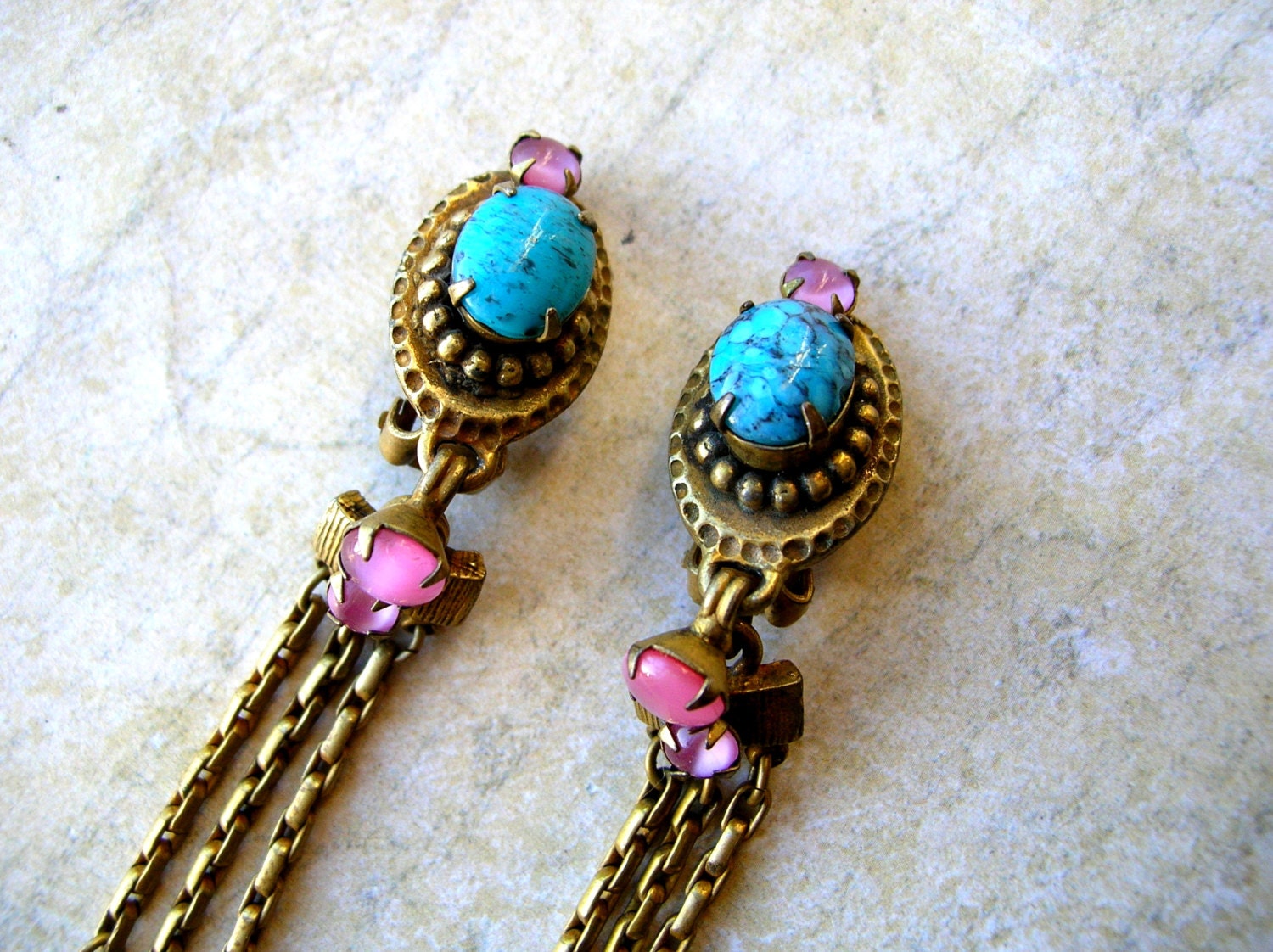 Long Vintage Bohemian Earrings Bohemian by 2VintageGypsies