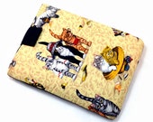 Hand Crafted Tablet Case from Cat Friend Fabric /Case for iPad, Kindle Fire HD, Samsung Galaxy, Nook HD, Google Nexus
