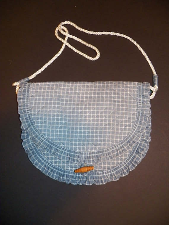 Placemat Purse by SouthernShabbyDecor on Etsy