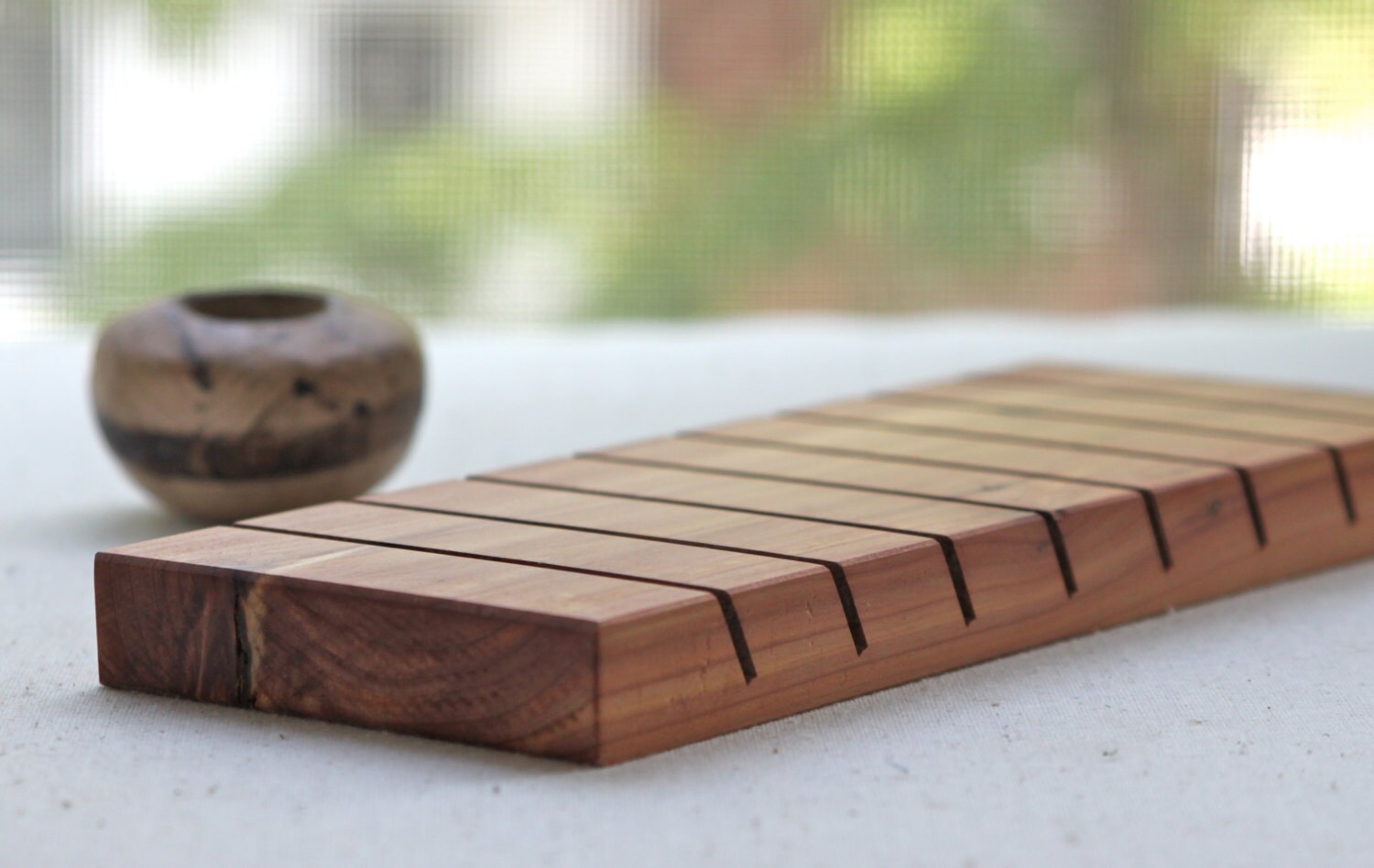 Jewelry Display Board in Cedar. Earring Card by bellacornicello