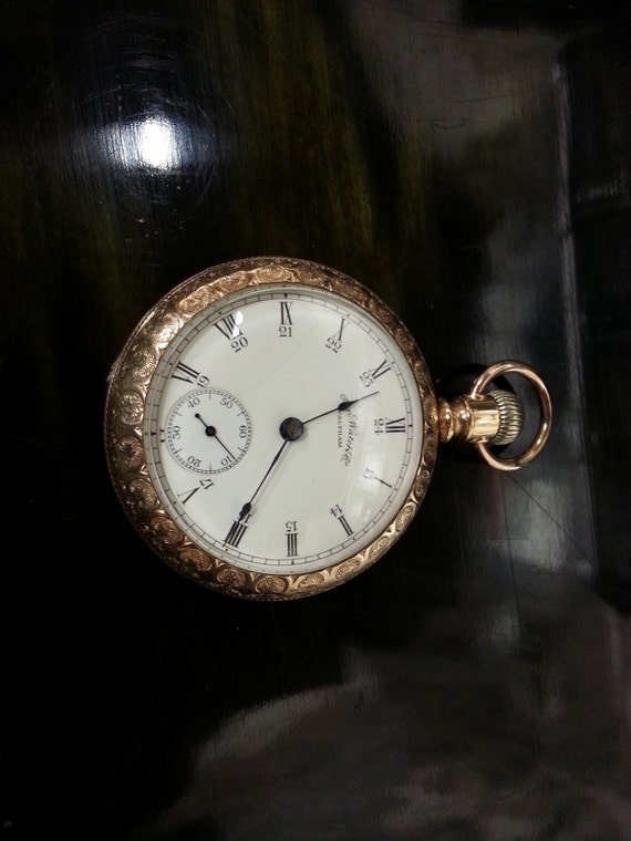 waltham 7 jewel pocket watch