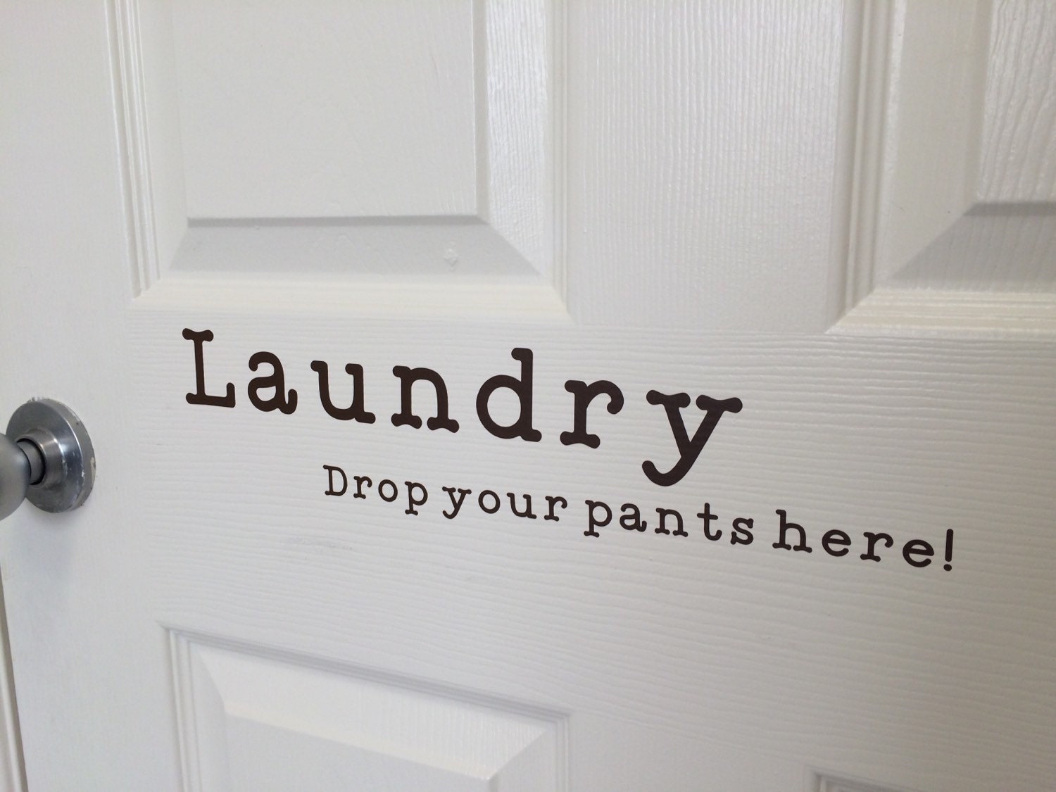 ON SALE Laundry Drop your pants here by TexanChicBoutique on Etsy