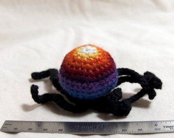 Octyfing wool & catnip cat toy - sunset stripe
