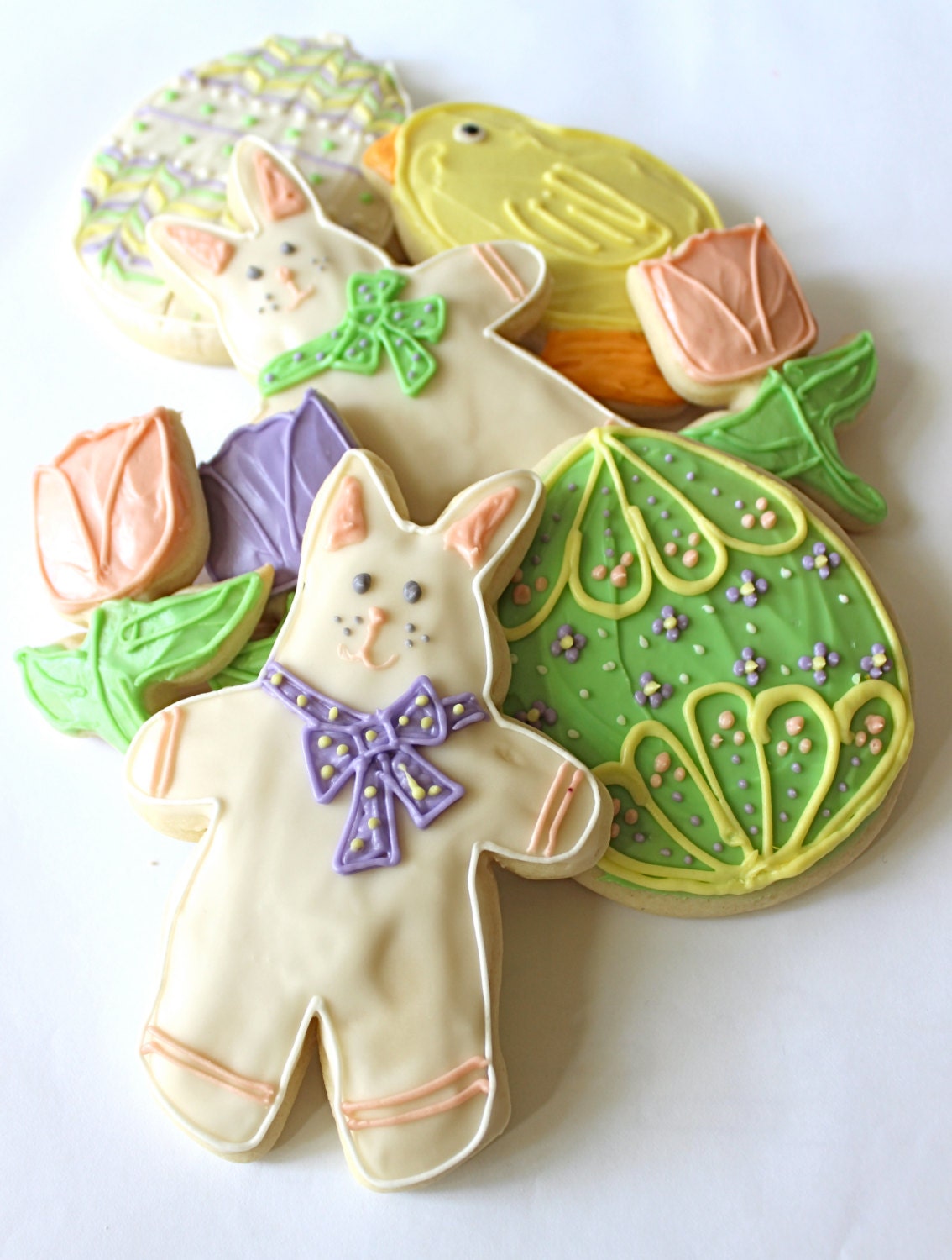 Easter Sugar Cookies with Buttercream Frosting