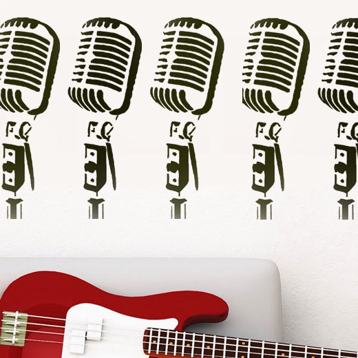 microphone and speaker stencils for visio download