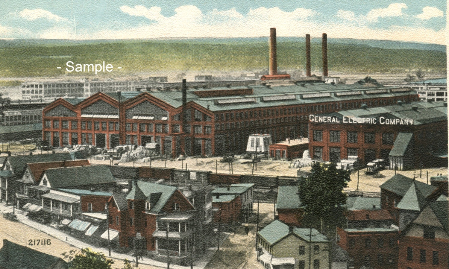 General Electric Plant in Schenectady New York Vintage