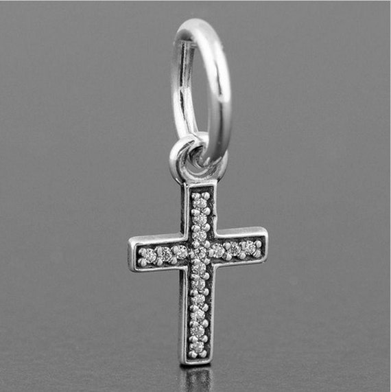 charm faith symbol of pendant Faith 925 Symbol Pendant CZ Cross Sterling with Silver of Clear Charm