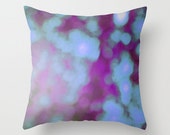 Purple Bokeh  - Pillow Cover - Cover Only - Bokeh Photography - Sofa Pillow - Bed Pillow - Decorative Pillow - Made to Order