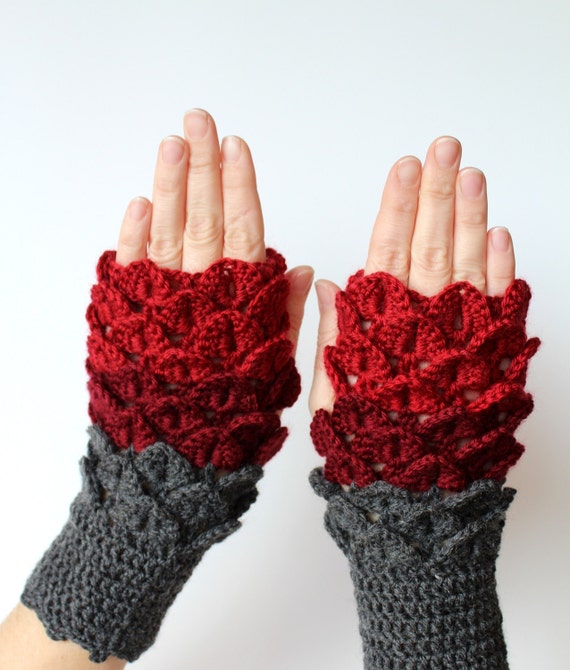 pattern gloves to how crochet Fingerless Gift Ideas, Gloves, Hand Gloves For Her, Crocheted