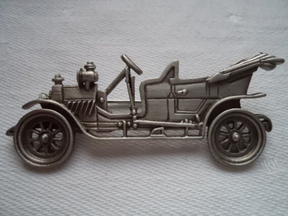 Silver model t ford #6