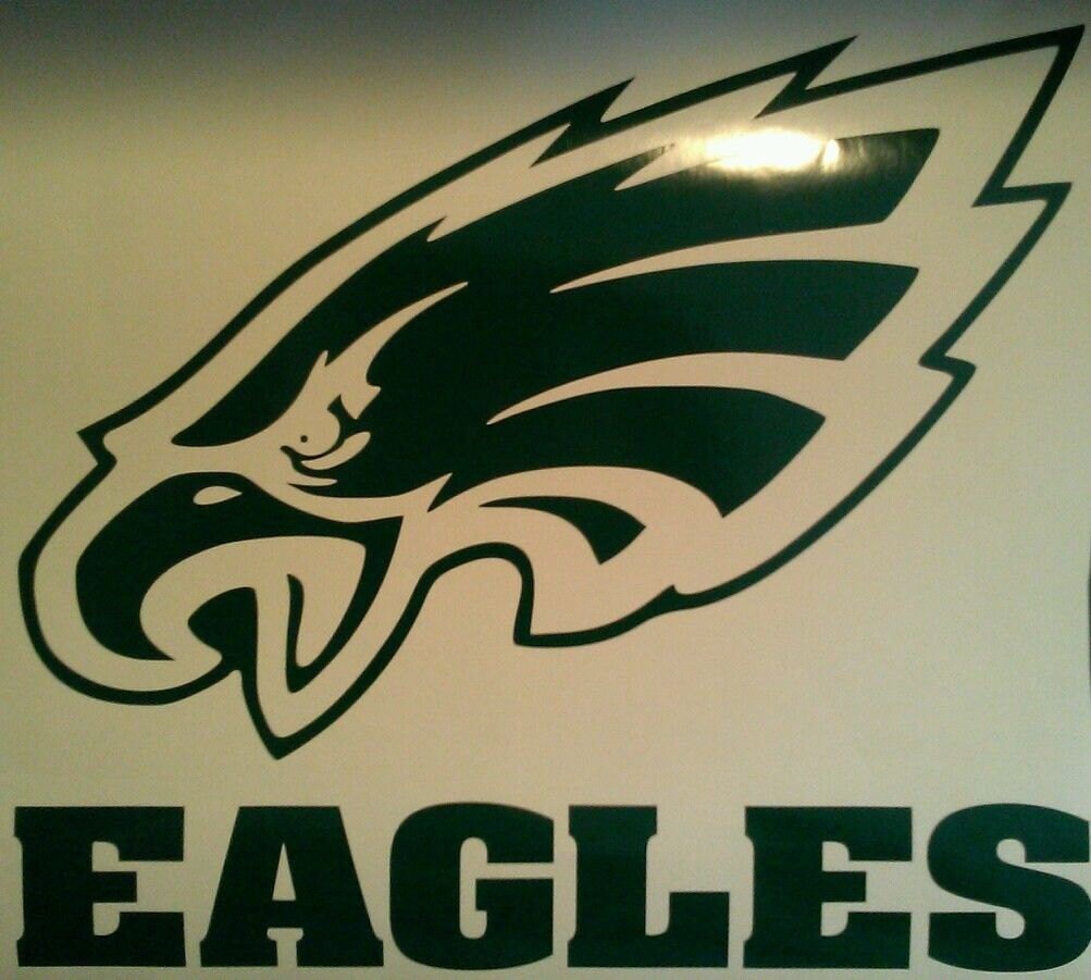 Philadelphia Eagles NFL Cornhole Decals Ready To by DecalsPlus