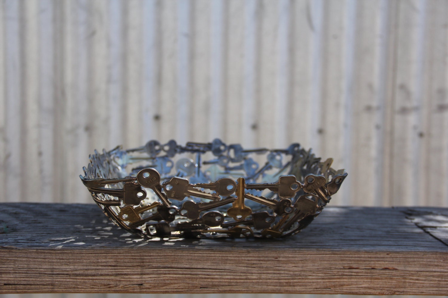 Square Key bowl 34 cm Key bowl Metal bowl Metal by Moerkey on Etsy