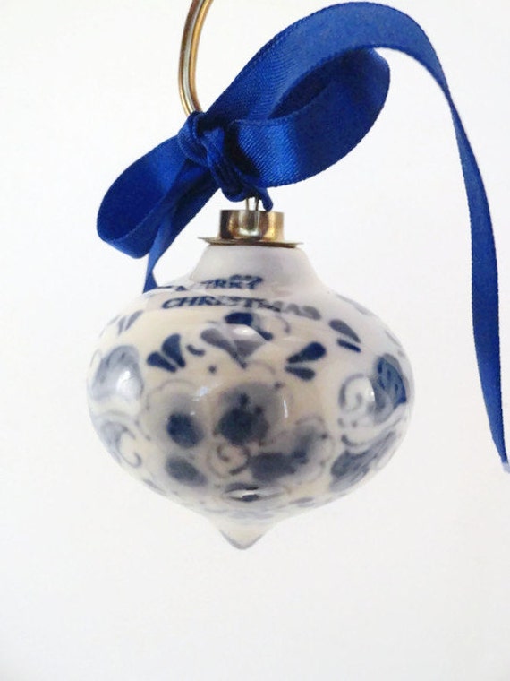 vintage blue and white delft dutch christmas ornament vintage vintage blue and white delft dutch christmas ornament vintage