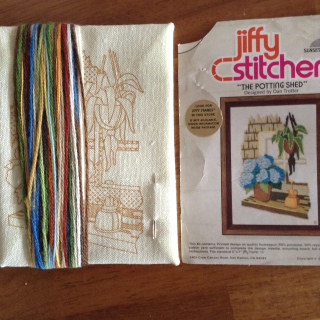 Jiffy Stitchery Kit The Potting Shed 367