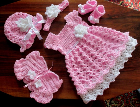 Uncinetto Bambino Insieme Bolero Cappello Scarpe Uncinetto Bambino Insieme Bolero Cappello Scarpe