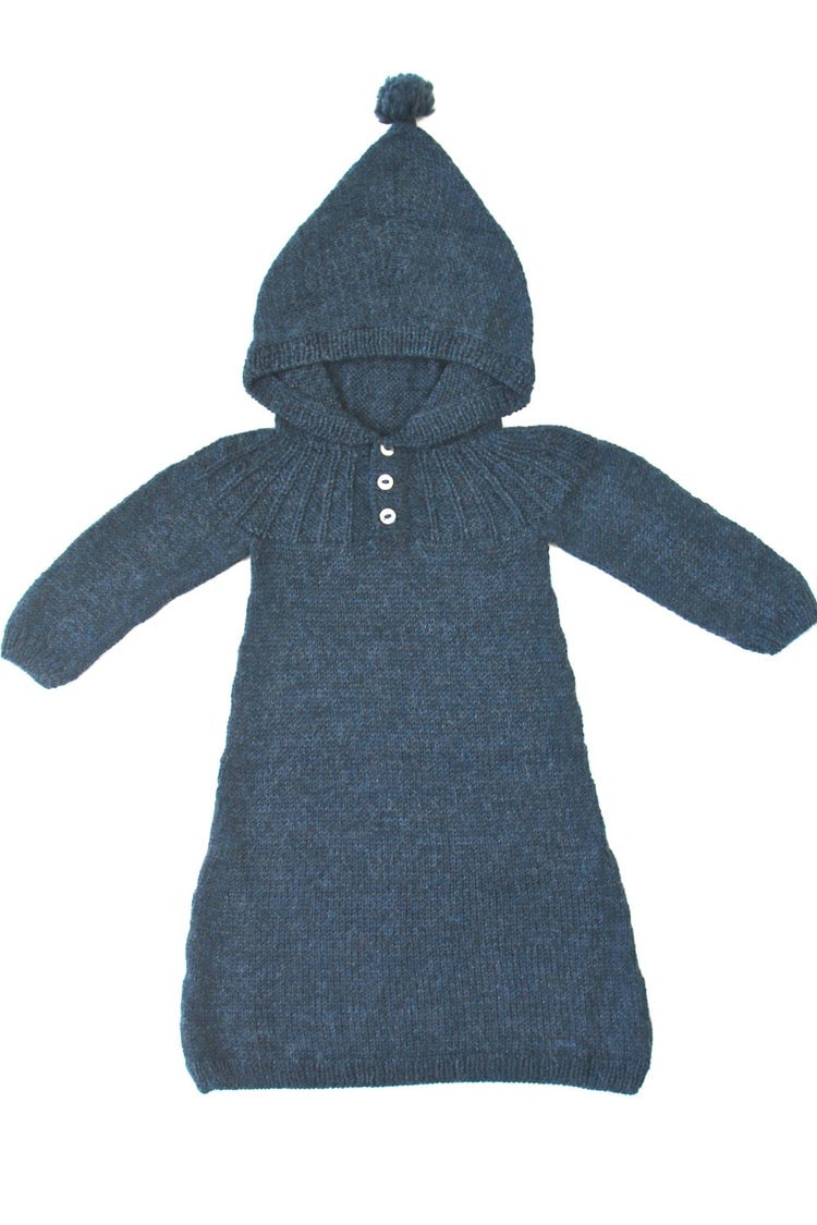 Sweet Pea Knitted Bunting Bag For Infants Babies And by mioukids