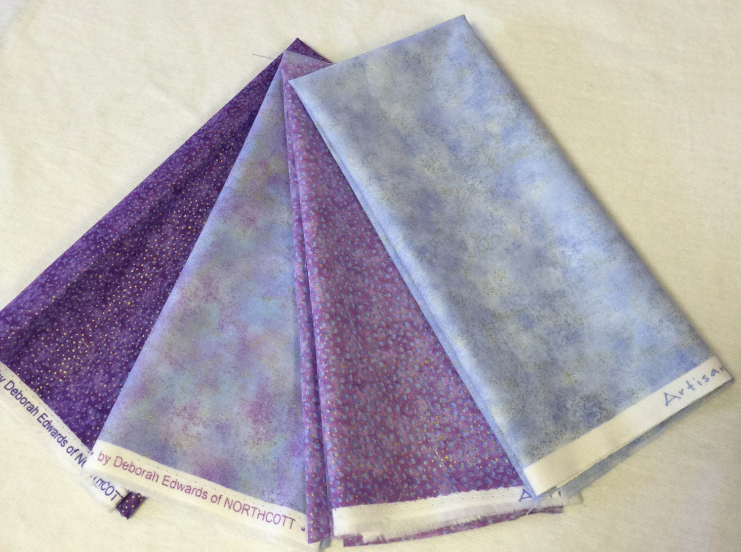 Northcott Artisan Spirit Shimmer Cotton Fabric 4 by KissQuilting