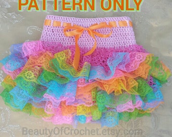 skirt pattern baby free for ruffle crochet skirt baby Crochet little ruffle skirt. lace toddler girl Digital tutu