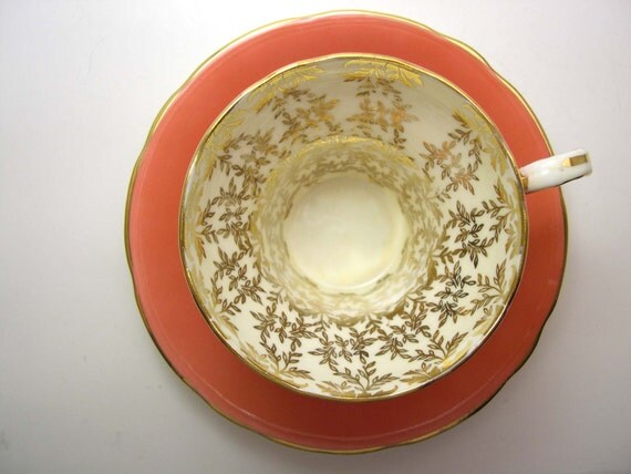 Aynsley Tea Cup and Saucer