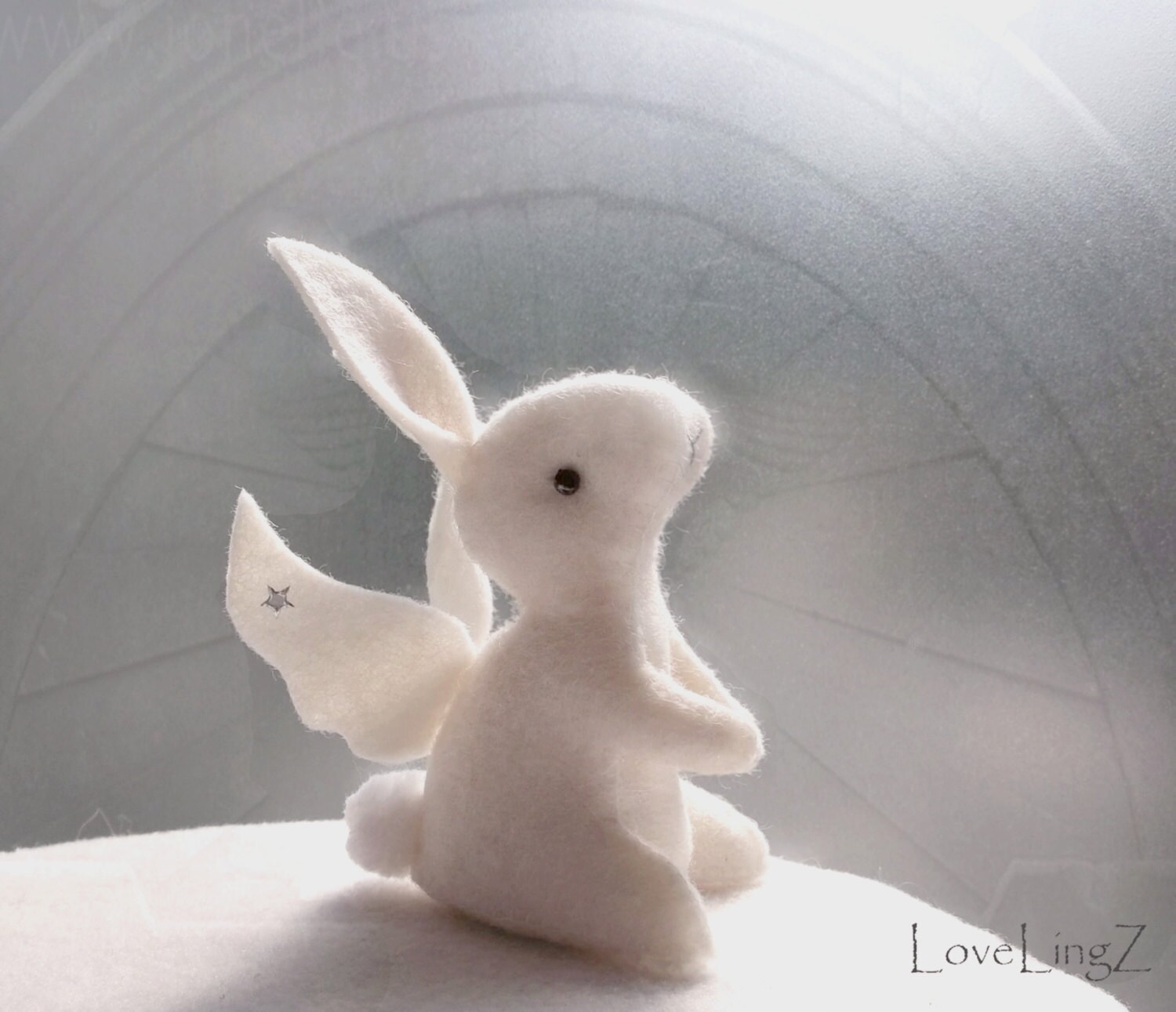 angel bunny stuffed animal