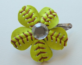 Popular items for softball flowers on Etsy