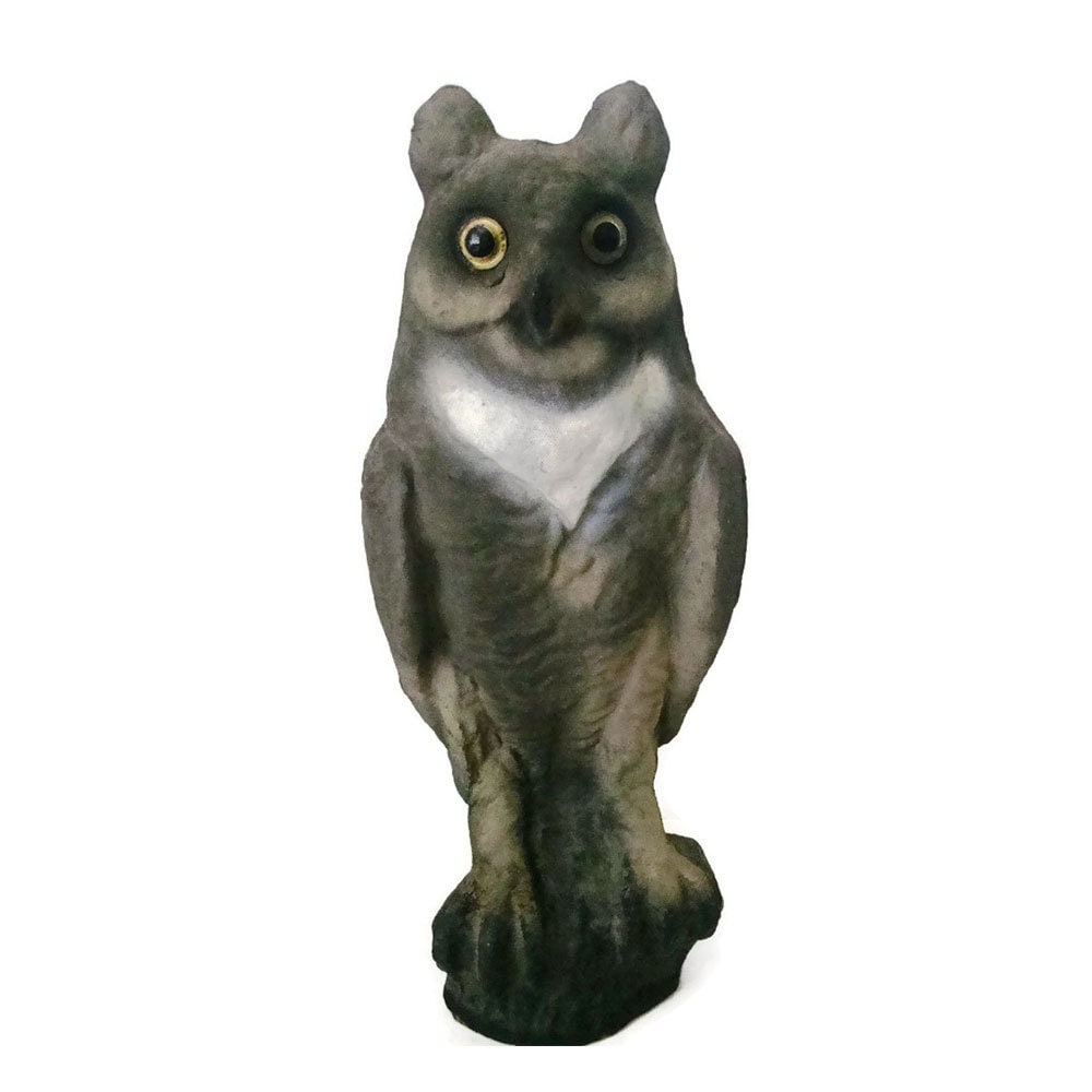 Paper mache owl decoy Victor Co. circa 1940 by SelectiveSalvage